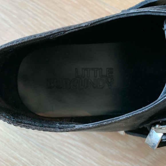 Leather Western Style Shoes - Picture 4 of 5